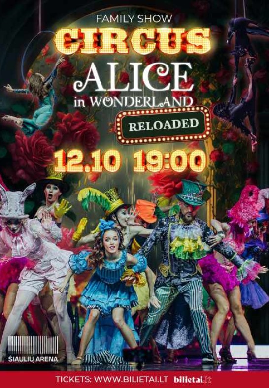 Circus show Alice in Wonderland | Šiauliai