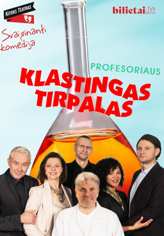 Svaiginanti komedija ''Profesoriaus klastingas tirpalas'' | Elektrėnai