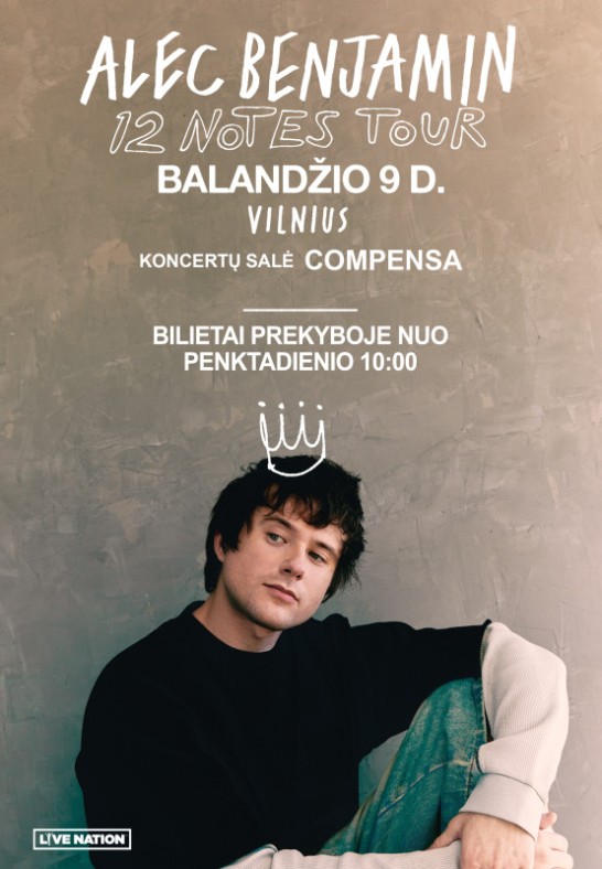 Alec Benjamin: 12 Notes Tour