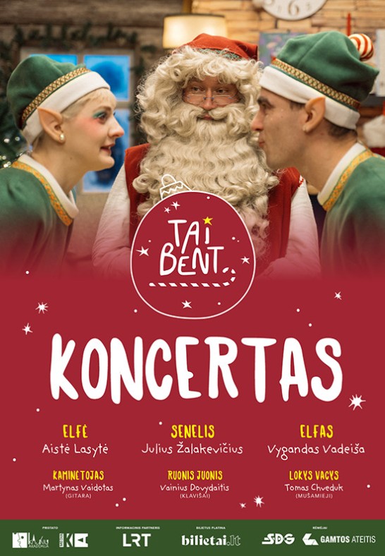 TAI BENT KONCERTAS - muzikinis spektaklis visai seimai