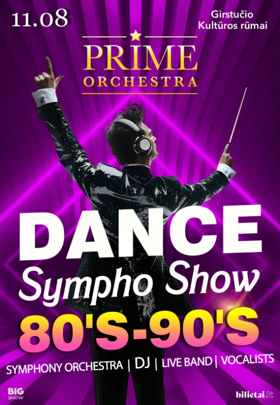 PRIME ORCHESTRA - DANCE SYMPHONY 80s-90s | Kaunas