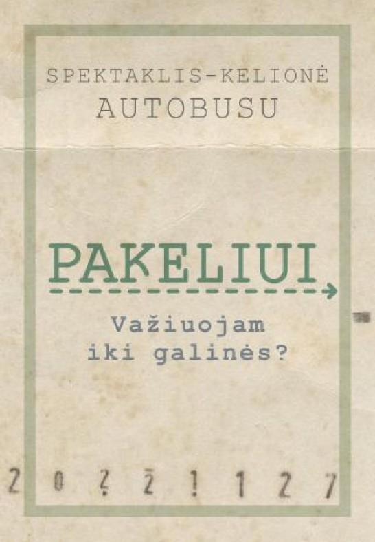 VŠDT | PAKELIUI | rež. Aleksandr Špilevoj