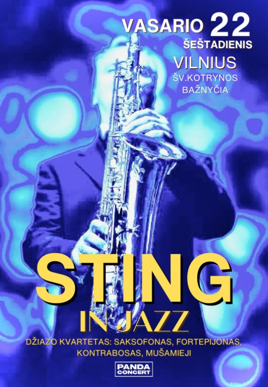 STING in Jazz | Legendinio Stingo dainos džiaze*