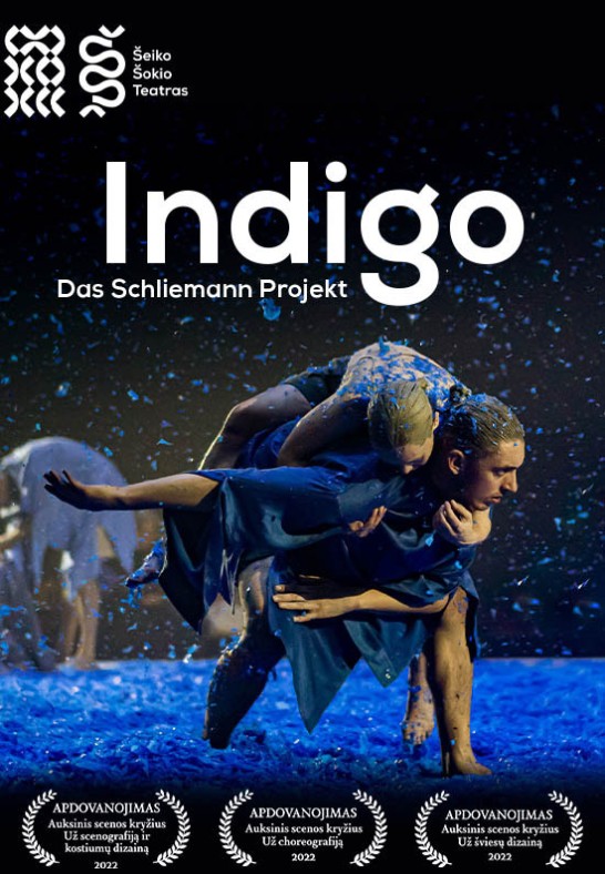 (Perkeltas) INDIGO. DAS SCHLIEMANN PROJEKT | Šeiko šokio teatras | Vilnius