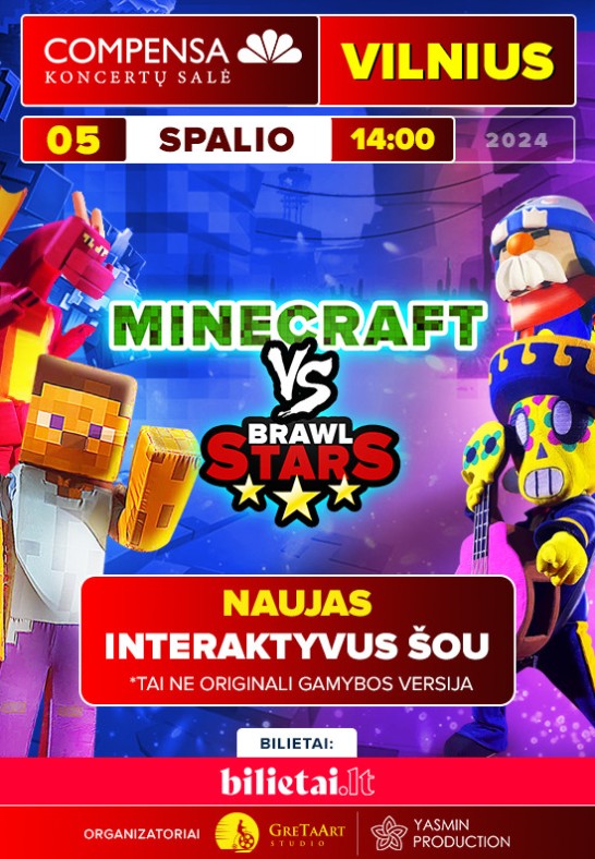 Minecraft vs Brawl Stars